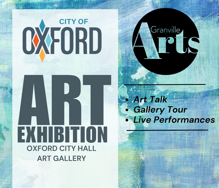 May 8: Opening Reception, Oxford City Hall Gallery